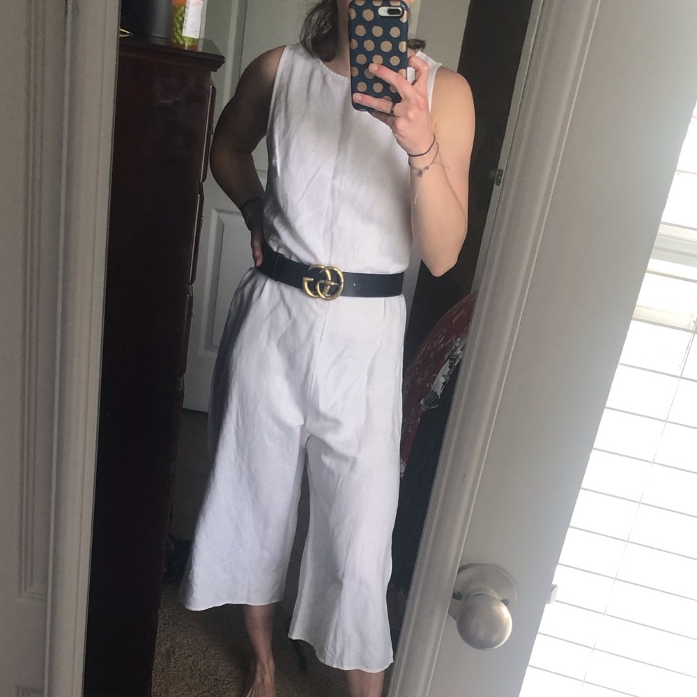 White jumpsuit S/M